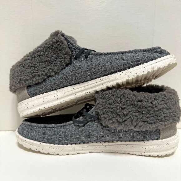 Hey Dude Damen Fold Stitch Cozy Moccasin - Picture 8 of 10